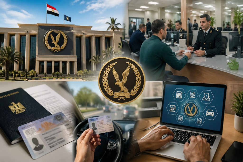 خدمات وزارة الداخلية المصرية 2026 واستخراج الوثائق الرسمية بسهولة وسرعة