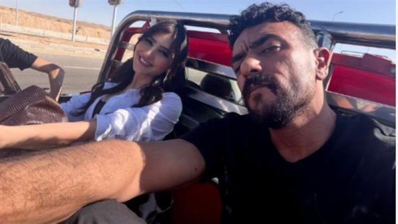 أحمد العوضي ومي عمر يروجان لـ«شمشون ودليلة» قبل عرضه 8 يوليو احمد العوضي ومي عمر