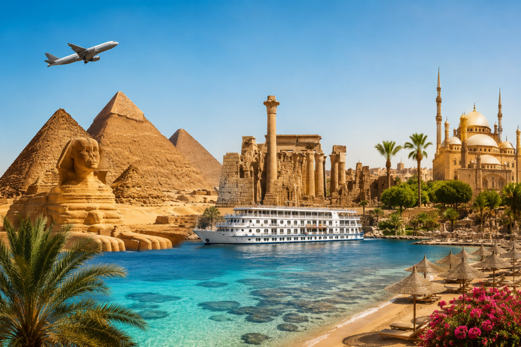 مصر تعزز مكانتها السياحية وتتجه نحو 20 مليون سائح في 2026