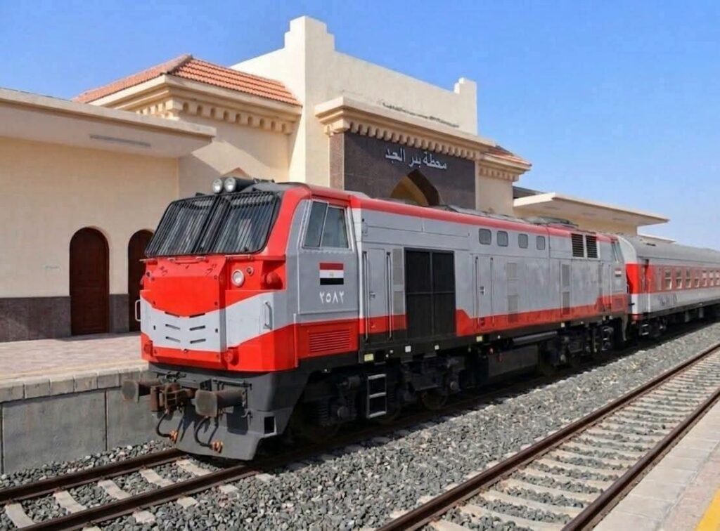 النقل توفر خدمة سكك حديد متميزة لأهالي شمال سيناء عبر 8 محطات
