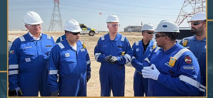 وزير البترول يتفقد مشروع إنبي بالإمارات ويؤكد ريادة الشركات المصرية إقليميًا