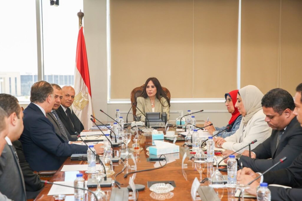 وزيرة الإسكان تبحث مع BAMAG الألمانية التعاون في مشروعات المياه والصرف